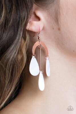 Atlantis Ambience - Copper Earrings