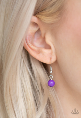 The Bride to Bead - Purple Necklace