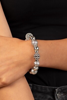 We Totally Mesh - Silver Bracelet