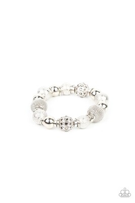 We Totally Mesh - Silver Bracelet