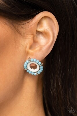 Nautical Notion - Blue Post Earring