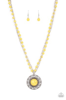 Sahara Suburb - Yellow Necklace