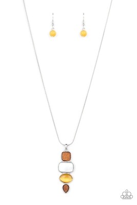 Elemental Energy - Yellow Necklace