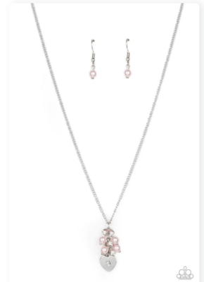 Pop It and Locket Pink Choker Necklace