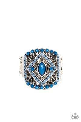 Amplified Aztec - Blue Ring