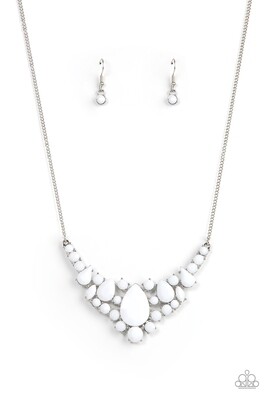 Bali Ballroom - White Necklace