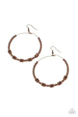 Simple Synchrony - Copper Earring