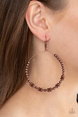 Simple Synchrony - Copper Earring