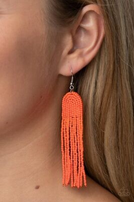 Right as RAINBOW - Orange Earring