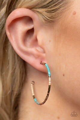 Joshua Tree Tourist - Mulit Brass Hoop Earring