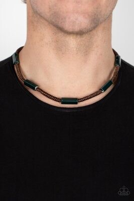 Tropical Tycoon - Green Urban Necklace