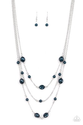 Pearlicious Pop - Blue Necklace