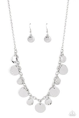 Model Medallions - Silver Necklace