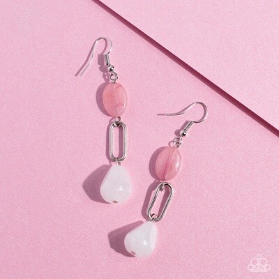 Stone Apothecary - Multi Pink/White Earring