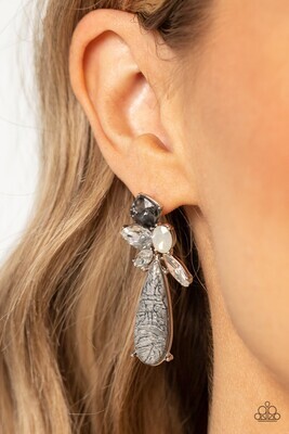 DIY Dazzle - Silver Earring