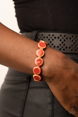 Earthy Entrada - Red Bracelet