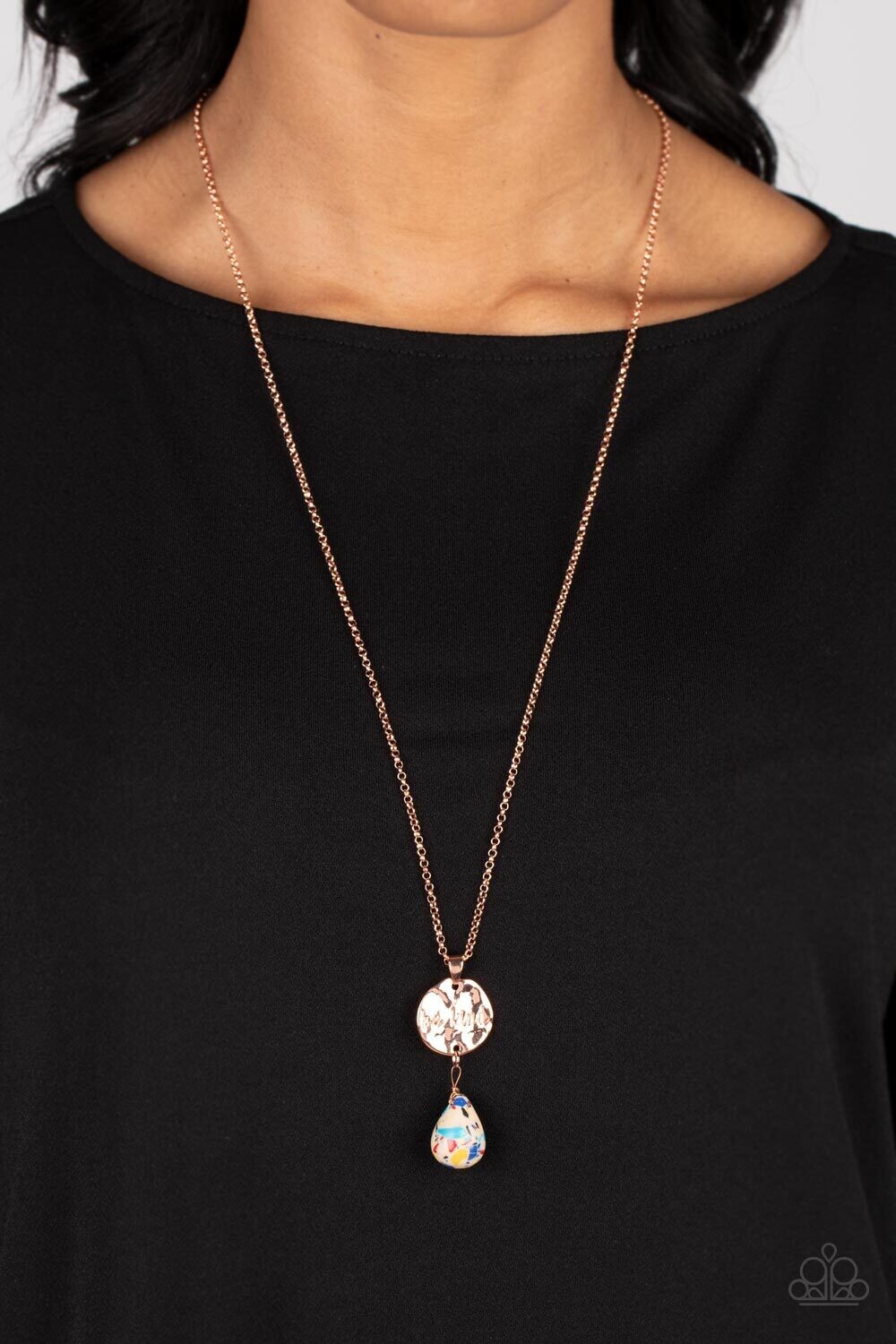 Caring Couture -Copper Multi Necklace