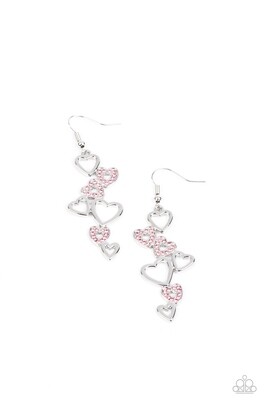 Sweetheart Serenade - Pink Pearl Earring