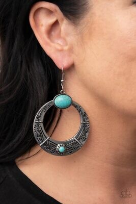 Garden Glyphs - Blue Earring