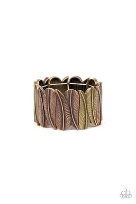 Cabo Canopy - Brass-Copper Multi Bracelet