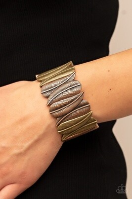 Cabo Canopy - Brass-Copper Multi Bracelet