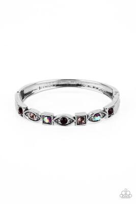 Poetically Picturesque - Purple Bracelet