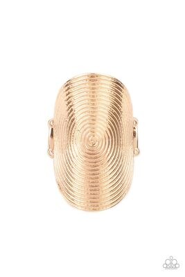 Urban Labyrinth - Gold Ring