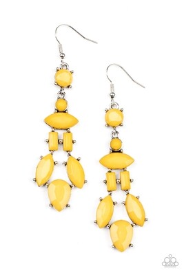 Visually Vivacious - Yellow Earring