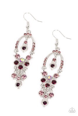 Sophisticated Starlet - Purple Earring
