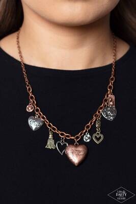 Heart Of Wisdom - Multi Charm Necklace
