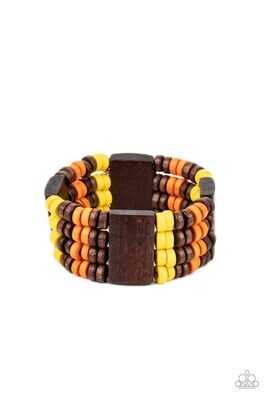 Aruba Attire - Multi Wood Bracelet
