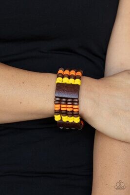 Aruba Attire - Multi Wood Bracelet