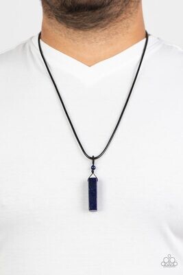 Comes Back ZEN-fold - Blue Urban Necklace