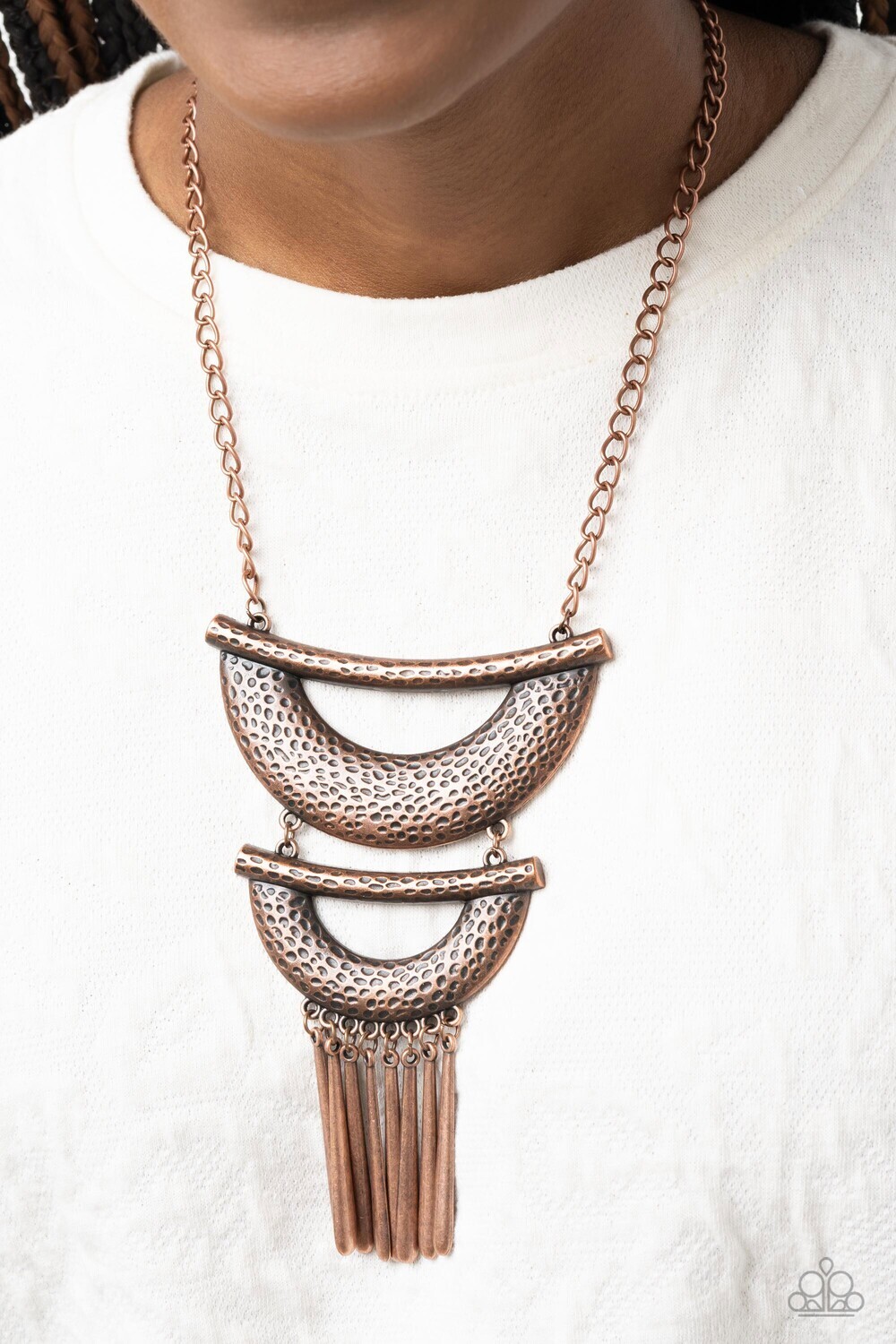 Fringe Festival - Copper Necklace