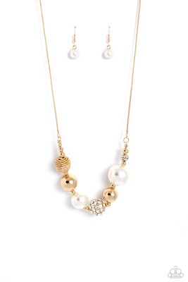 Caliber Choreographer - Gold Necklace
