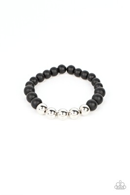METALHEAD in the Clouds - Black Urban Bracelet