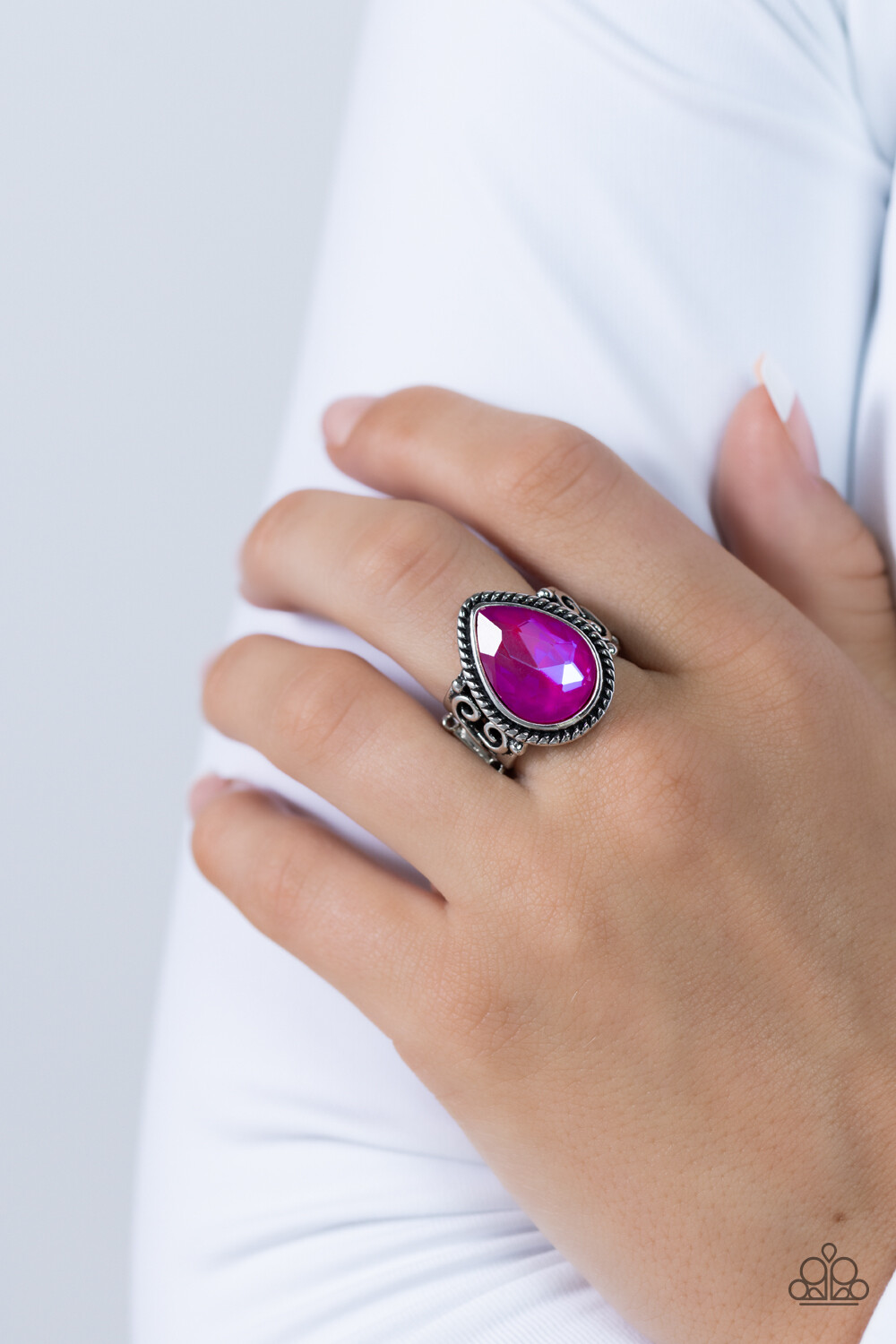 Supernatural Sparkle - Pink Ring