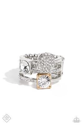 Tailored Two-Tone - Multi Gold Ring
