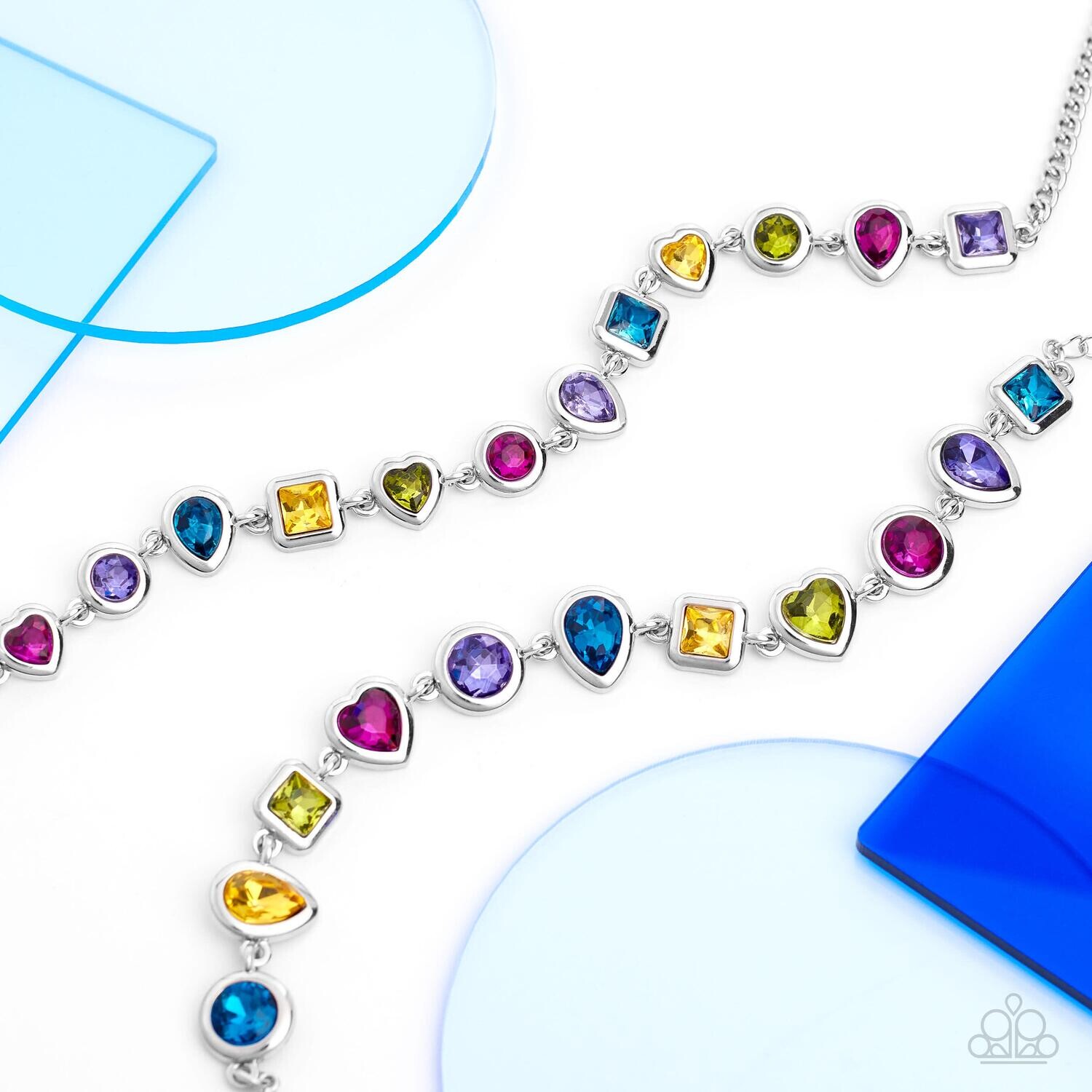 Abstract Admirer - Multi Necklace 