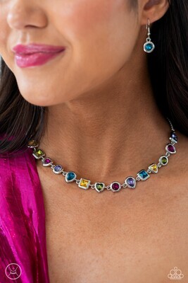 Abstract Admirer - Multi Necklace 
