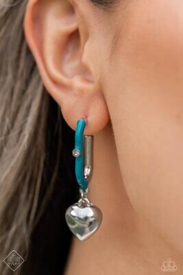 Cherishing Color - Blue  Earring