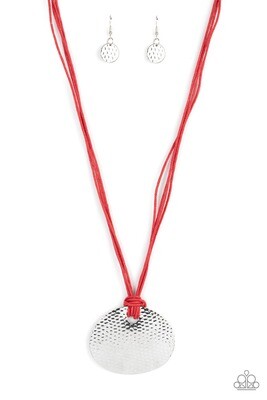 Rural Reflex - Red Necklace
