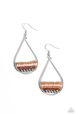 Mojave Mardi Gras - Pink Multi Earring