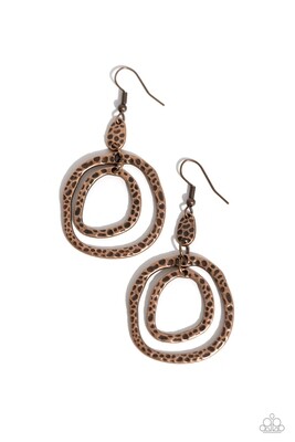 Scalding HAUTE - Copper Earring