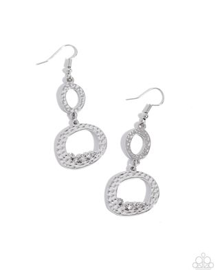 So Unexpected - White Earring