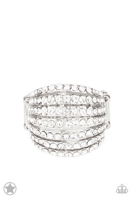 Blinding Brilliance - White BB Ring