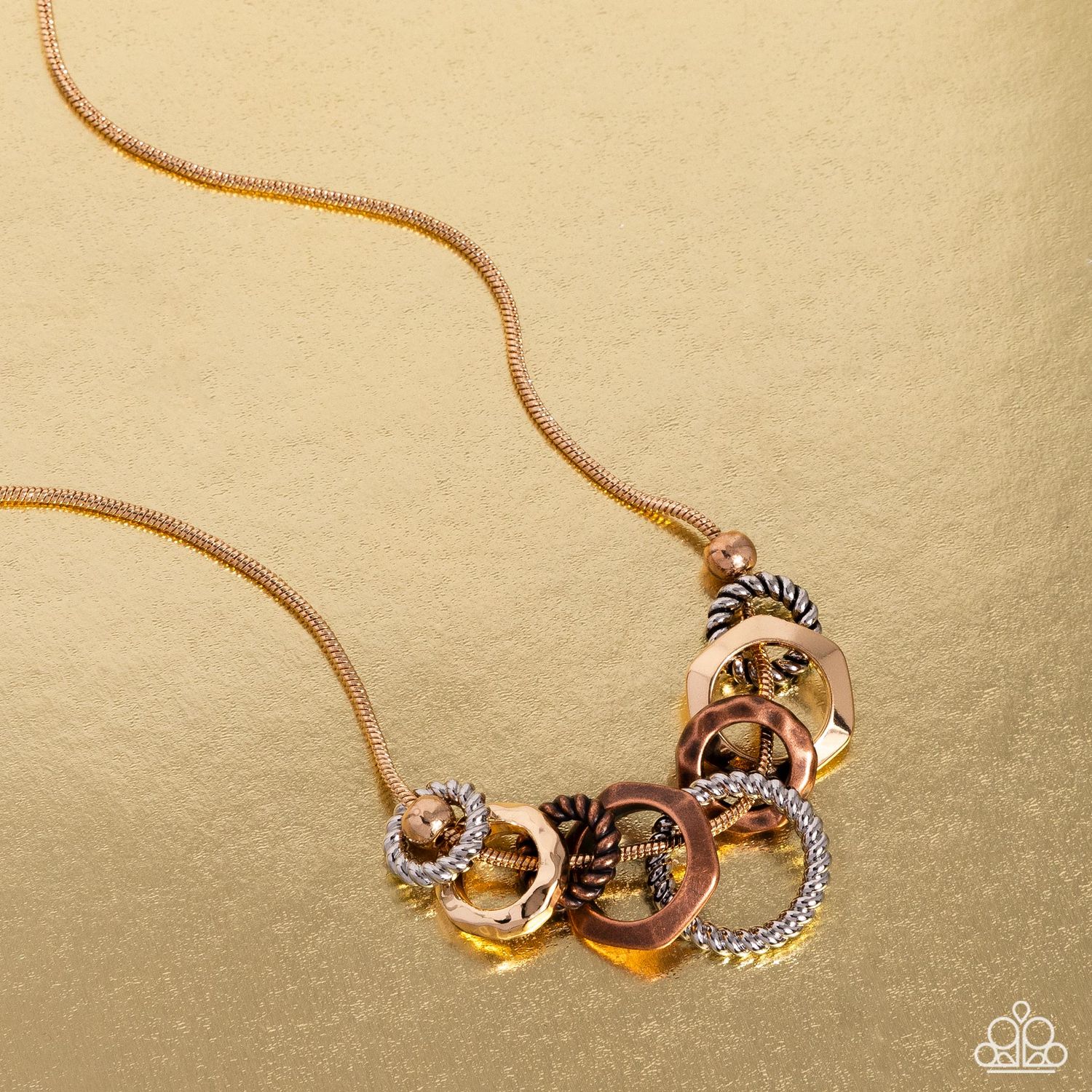 Mechanical Mischief - Multi Gold Necklace