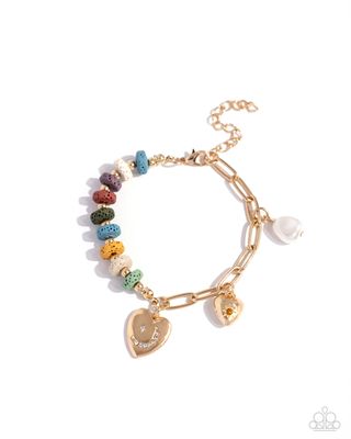 LAVA at First Sight - Multi Gold Bracelet