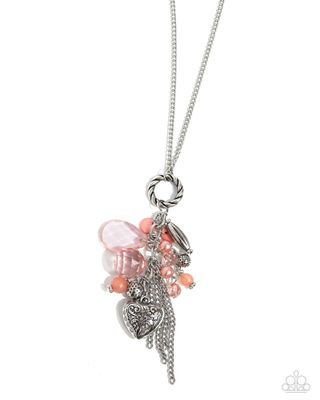 AMOR to Love - Orange Necklace