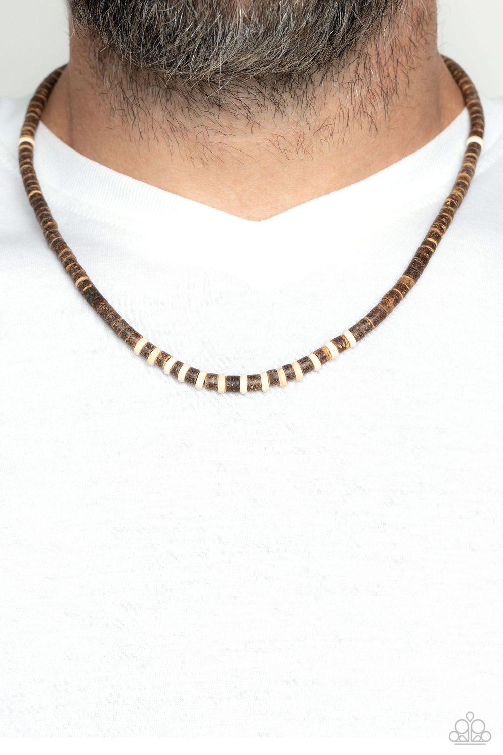 The WOOD Times - White Urban Necklace